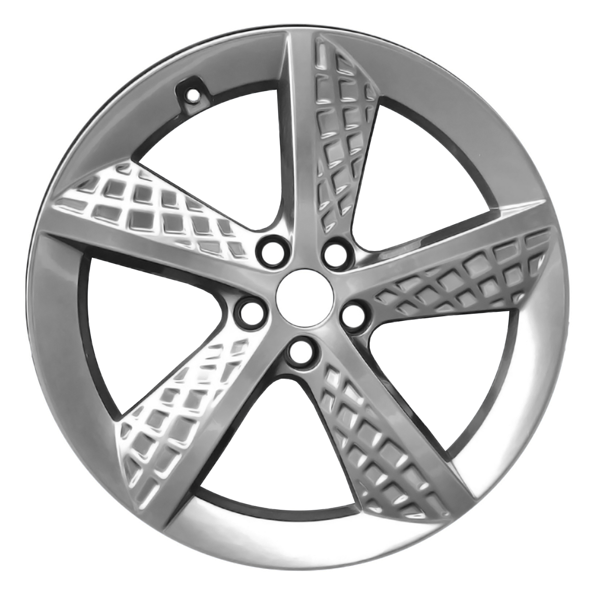 OW-X9KBVK OEM & Replacement Wheel 20" 5x4.5 All Painted Medium Hyper Silver