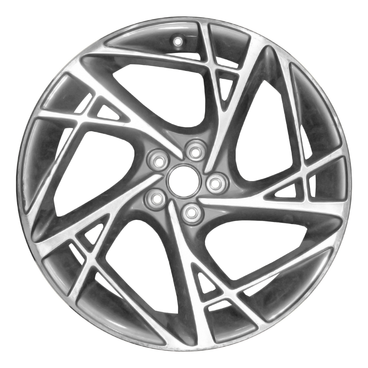 OW-XH2M4A OEM & Replacement Wheel 20" Machined Dark Charcoal Metallic