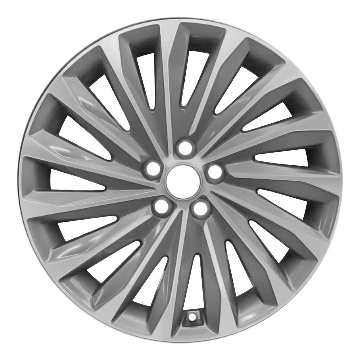 OW-JPQXWK OEM Factory Wheel 20" 5x4.5 Machined Dark Metallic Charcoal