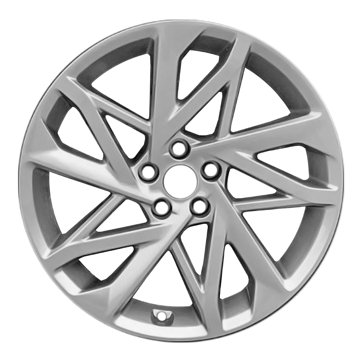 OW-EJQ3S7 OEM Factory Wheel 20" 5x4.5 All Painted Light Grey Hyper Silver