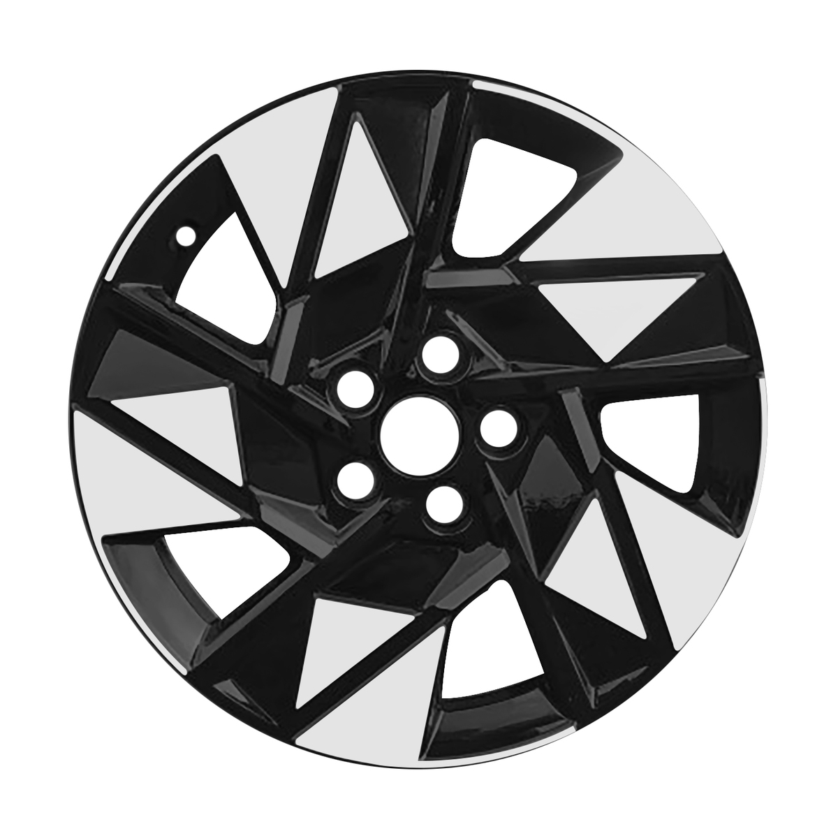 OW-W93A3D OEM & Replacement Wheel 18" 5x4.5 Machined Gloss Black