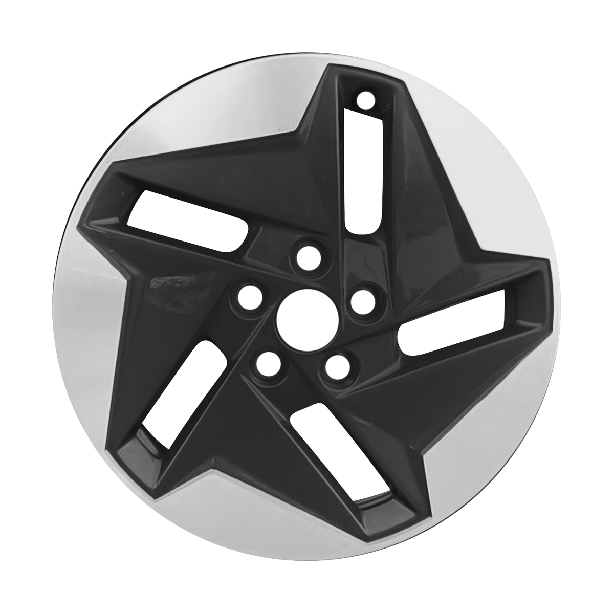 OW-2MNN3K OEM & Replacement Wheel 17" 5x4.5 Machined Medium Charcoal