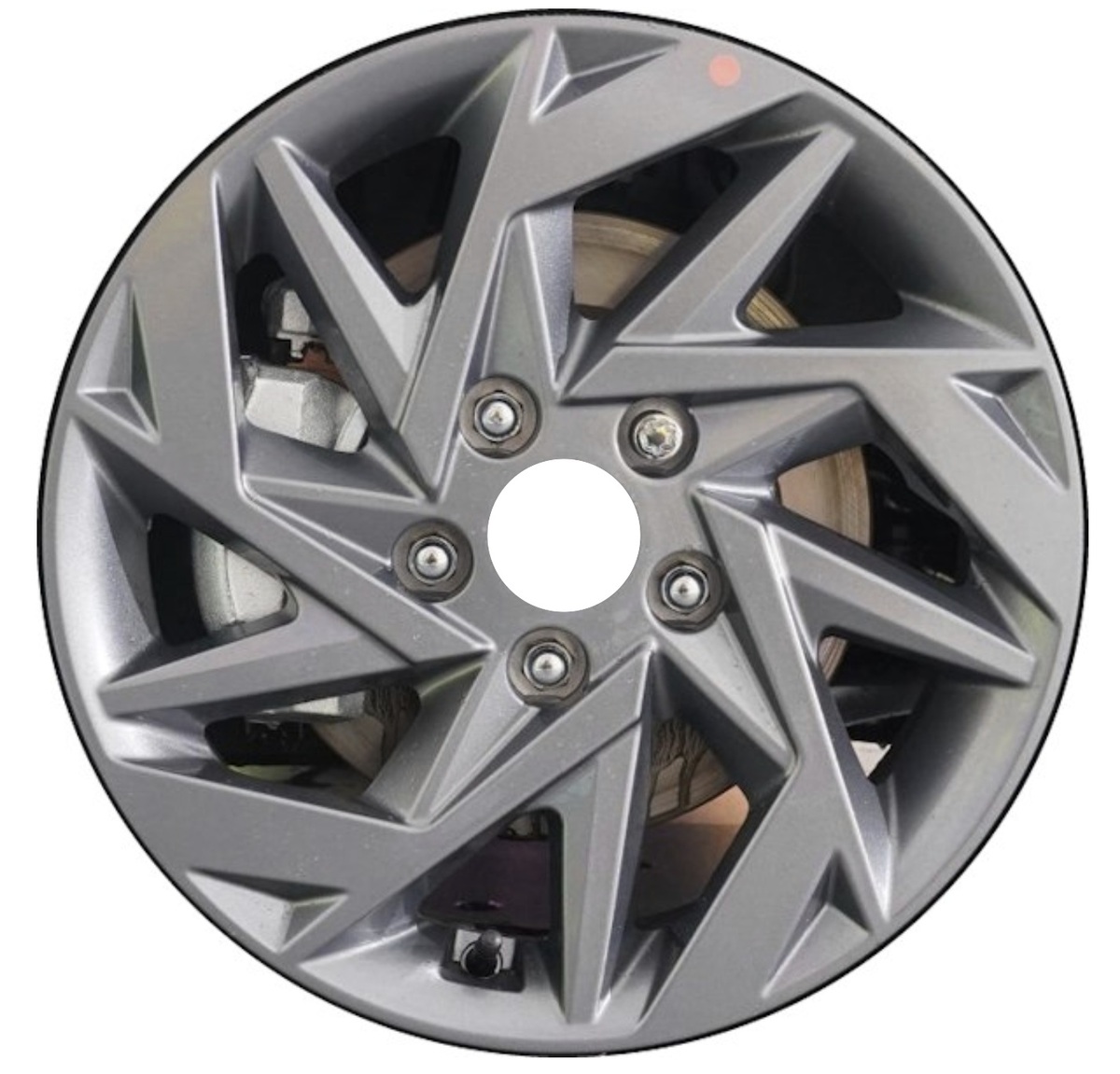 Refurbished 2024-2025 Hyundai Elantra 16" Medium Grey Aluminum Alloy Factory OEM Wheel (OW-AECWN9-U35)