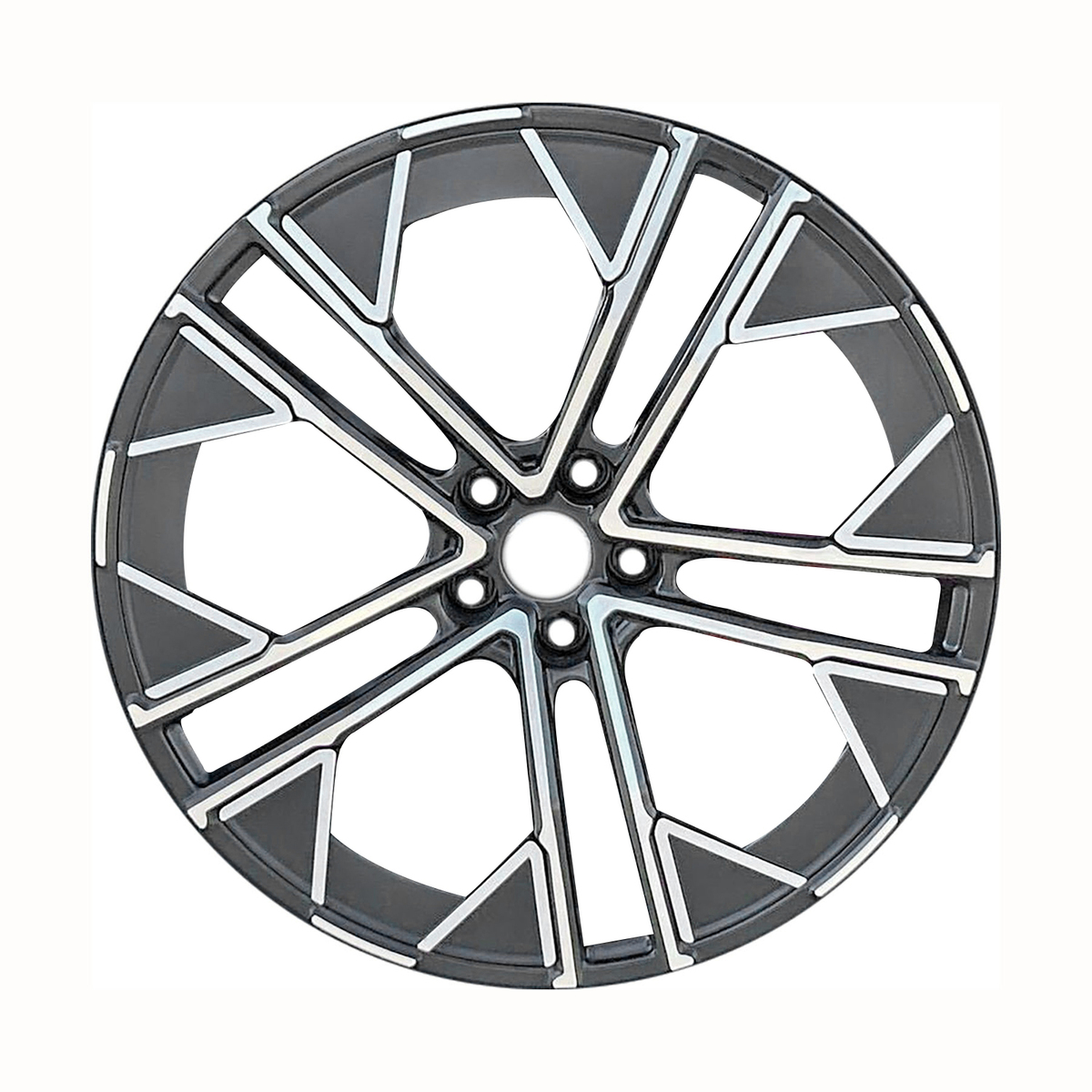 ALY94052U45 OEM Factory Wheel 21" 5x4.5 Machined Black Matte