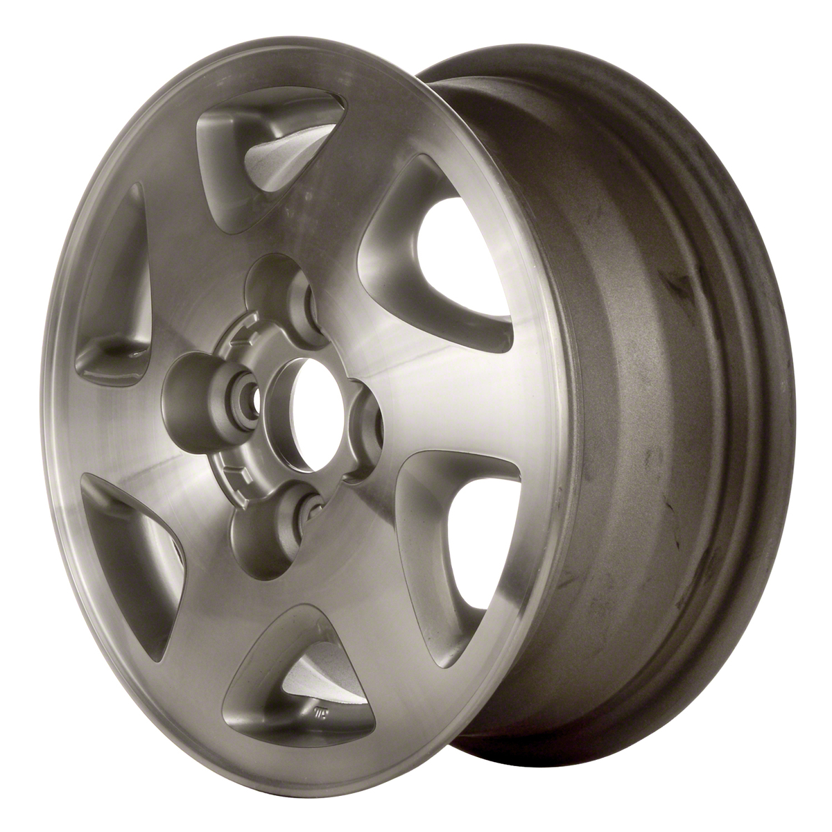 OW-DBCWR3 OEM & Replacement Wheel 14" 4x4.5 Bright Silver Machined
