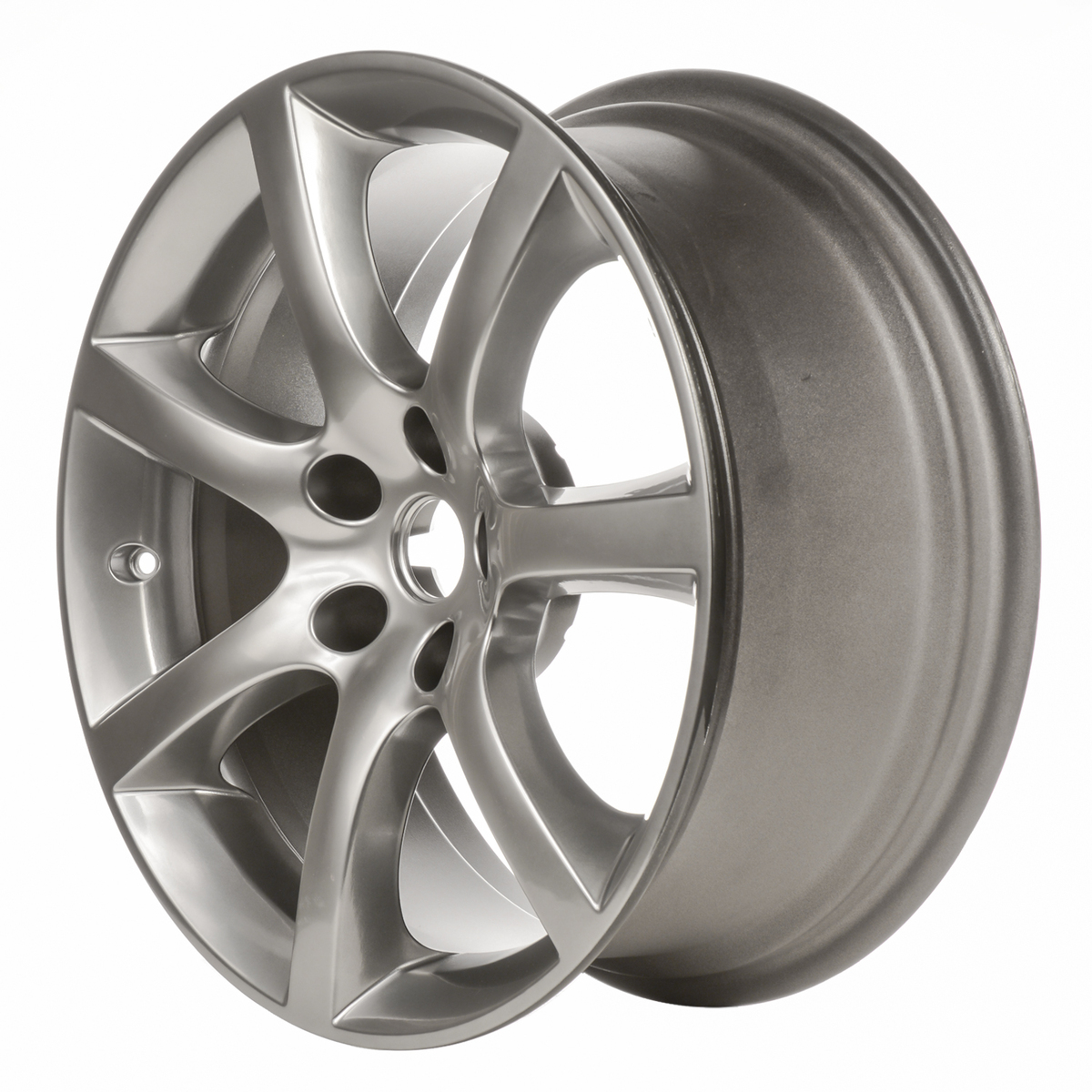 OW-RCRTDD OEM Factory Wheel 18" 5x4.5 All Painted Medium Smoked Hyper Silver