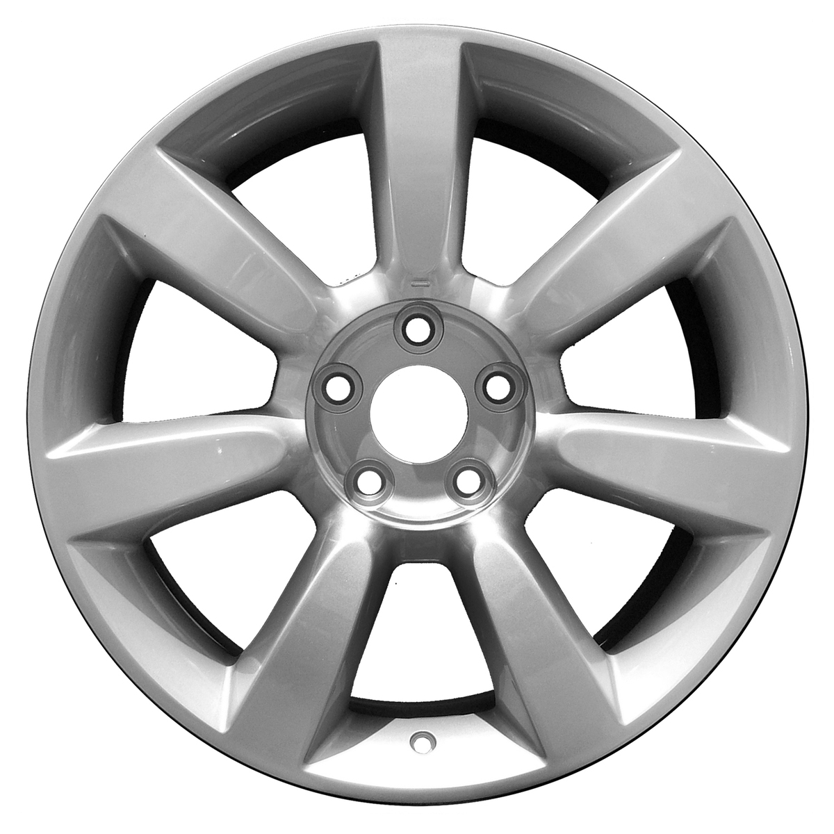 OW-AZV88G-U25 Reconditioned OEM Wheel 18" 5x4.5 Silver W/gold Flake - Full