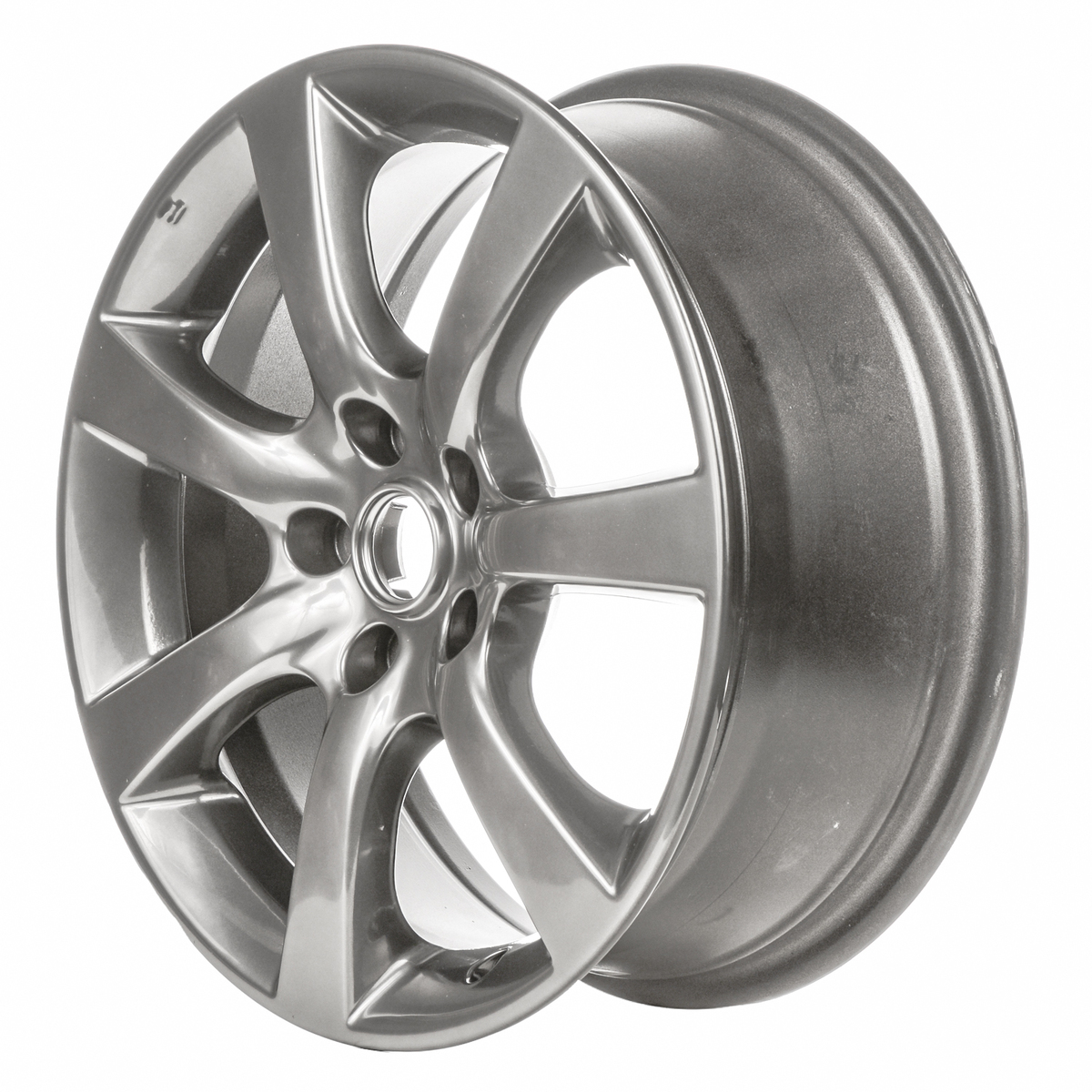 OW-YS4VM3 OEM Factory Wheel 17" 5x4.5 All Painted Medium Smoked Hyper Silver