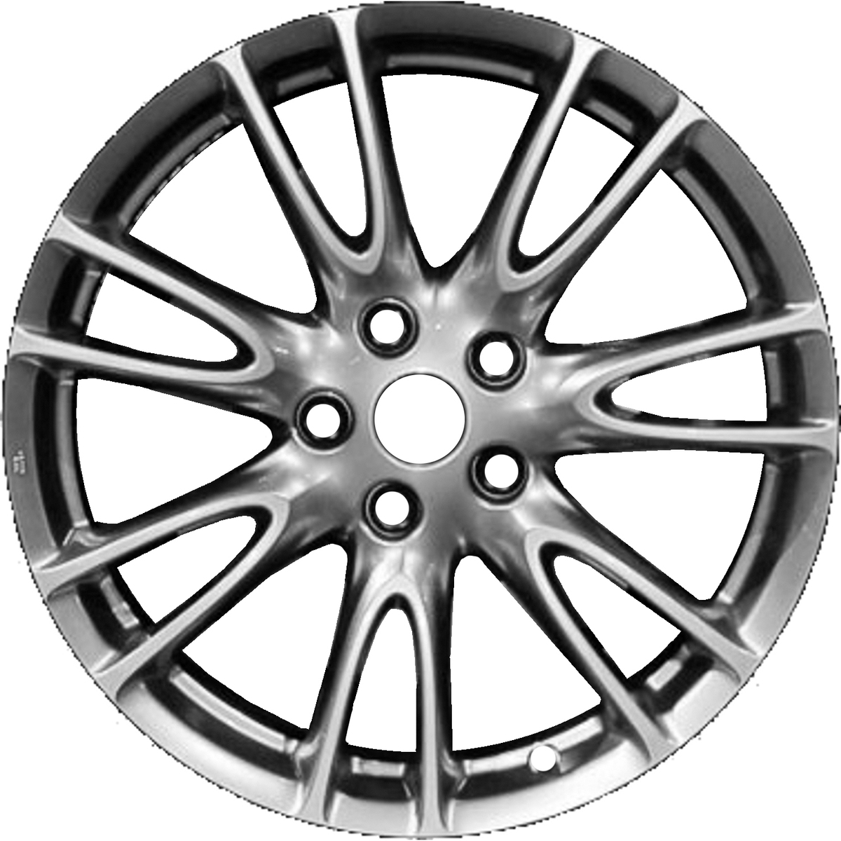 OW-G9UF7S OEM Factory Wheel 18" 5x4.5 All Painted Light Smoked Hyper Silver