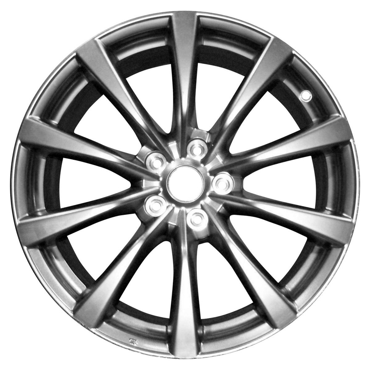 OW-YP3QXN OEM Factory Wheel 19" 5x4.5 All Painted Light Smoked Hyper Silver