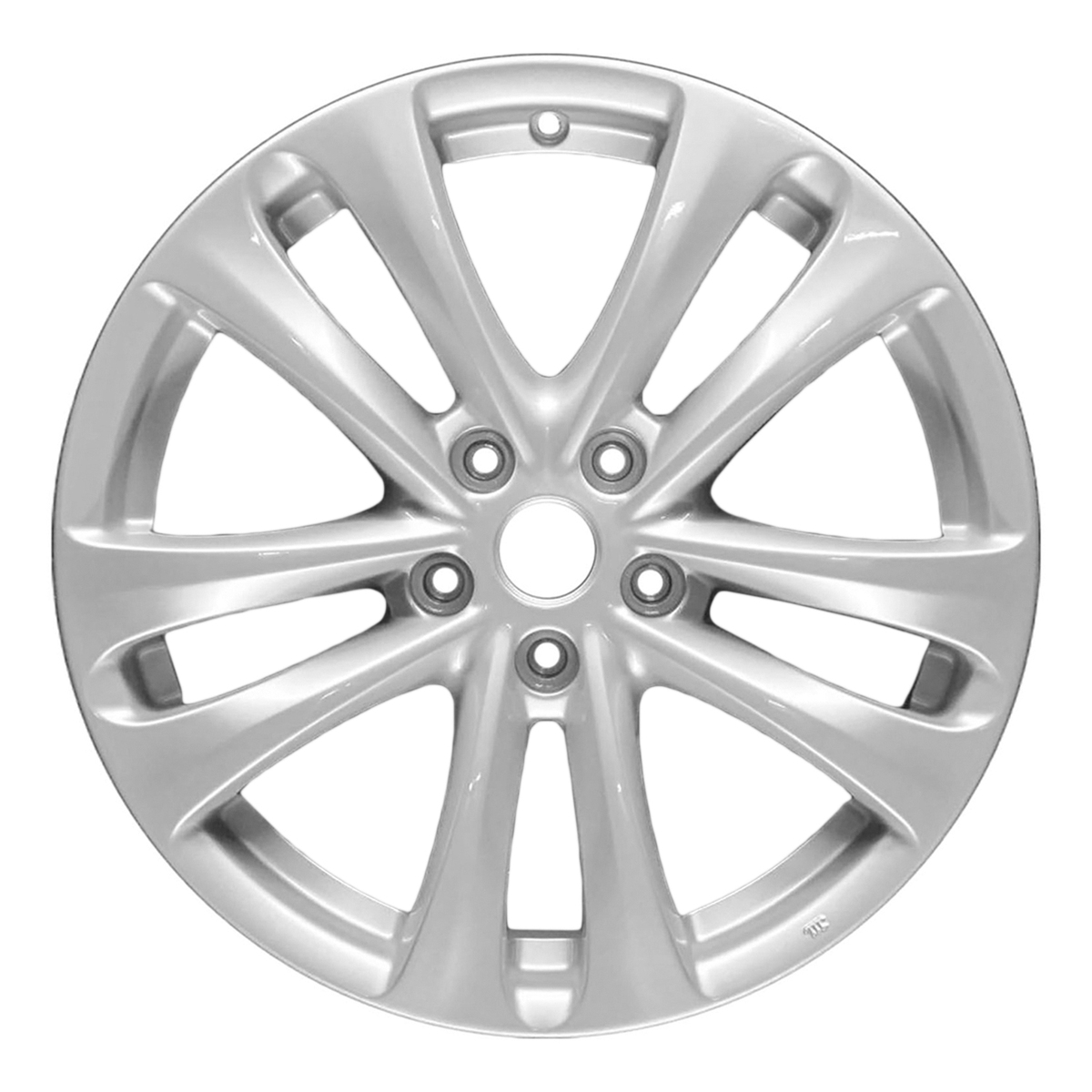 OW-MPAU4Z OEM Factory Wheel 18" 5x4.5 All Painted Silver Metallic