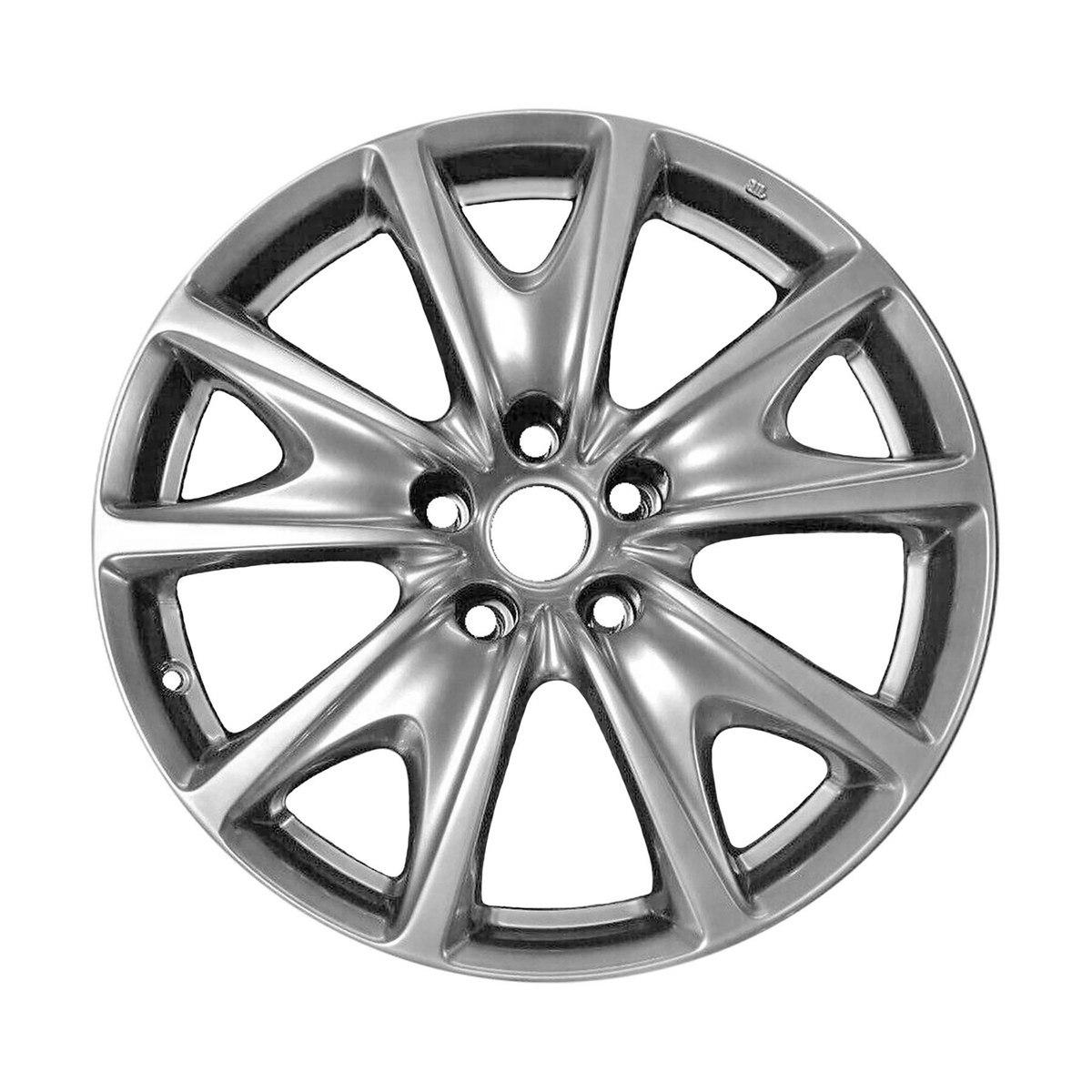 OW-EPQCJU OEM & Replacement Wheel 18" 5x4.5 All Painted Light Smoked Hyper Silver