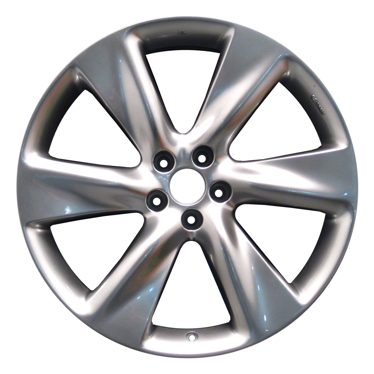 OW-XJEMZD OEM Factory Wheel 21" 5x4.5 All Painted Light Smoked Hyper Silver
