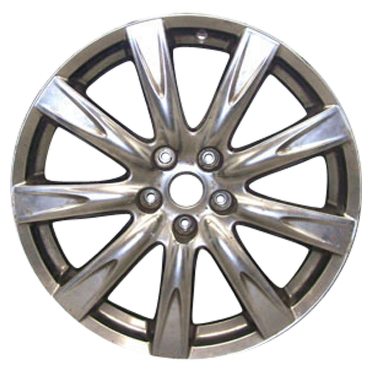OW-JQHQB2 OEM & Replacement Wheel 19" 5x4.5 All Painted Medium Smoked Hyper Silver