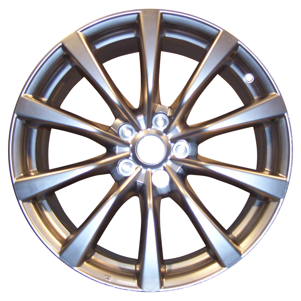 OW-SB8N3D OEM & Replacement Wheel 19" 5x4.5 All Painted Light Smoked Hyper Silver