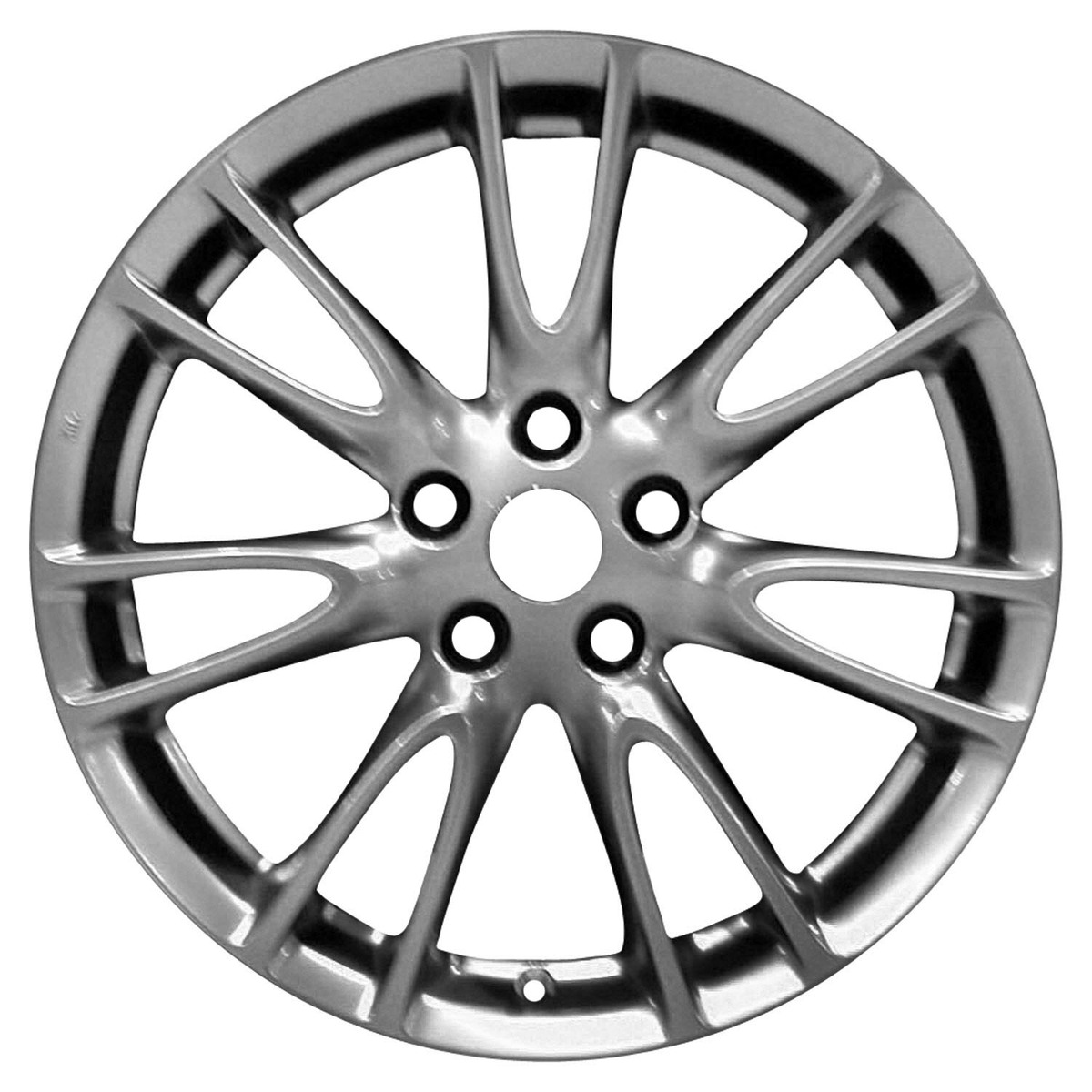 ALY97100U78 OEM Factory Wheel 18" 5x4.5 All Painted Light Smoked Hyper Silver