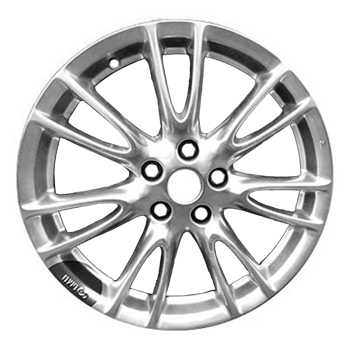 OW-G8BCNB OEM Factory Wheel 18" 5x4.5 All Painted Light Smoked Hyper Silver