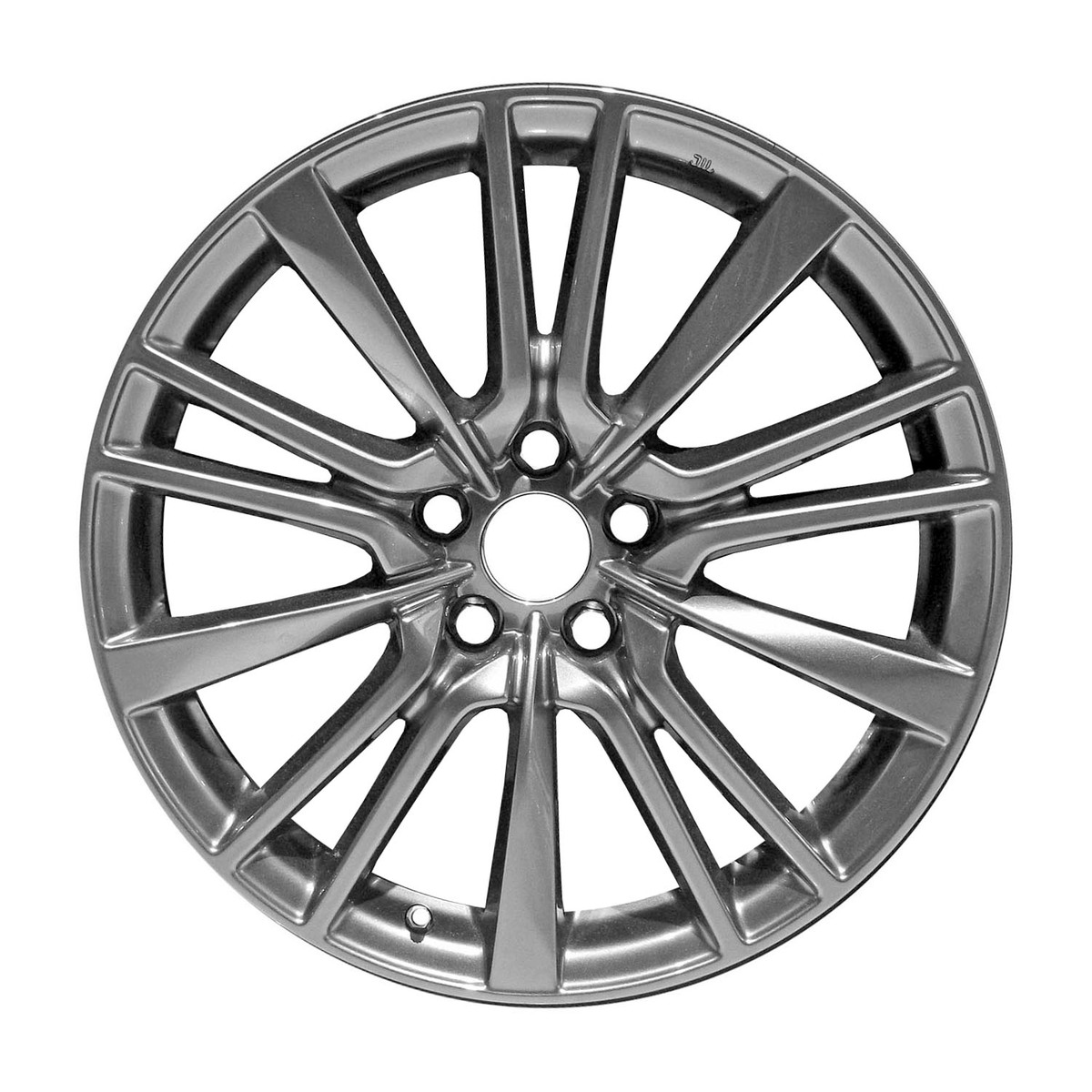OW-K65PY8 OEM & Replacement Wheel 19" 5x4.5 All Painted Medium Silver
