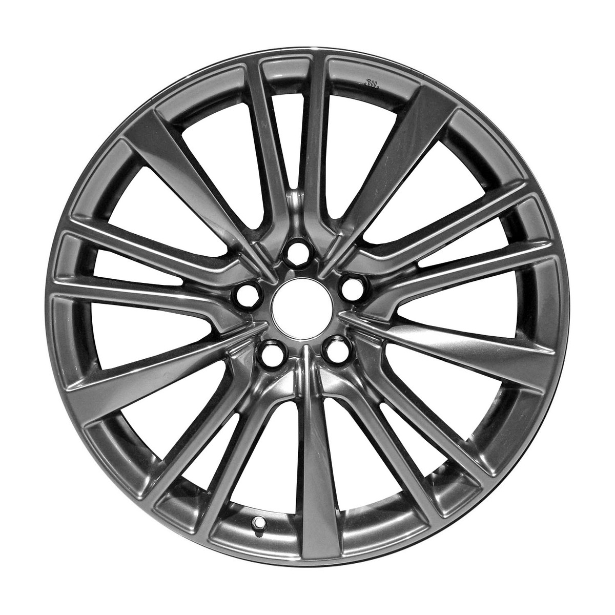 OW-DFAN3S OEM & Replacement Wheel 19" 5x4.5 All Painted Medium Charcoal