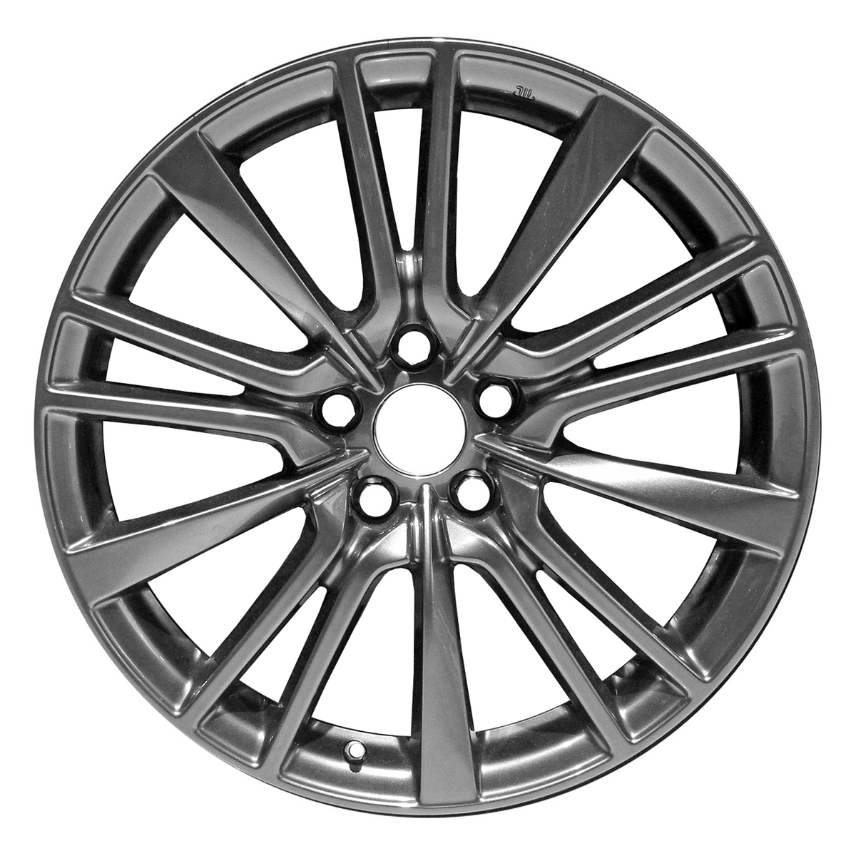 OW-HZQANZ OEM & Replacement Wheel 19" 5x4.5 All Painted Medium Silver