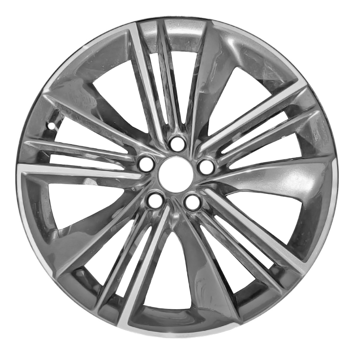 OW-NRT6E3 OEM & Replacement Wheel 20" 5x4.5 Machined Dark Metallic Charcoal