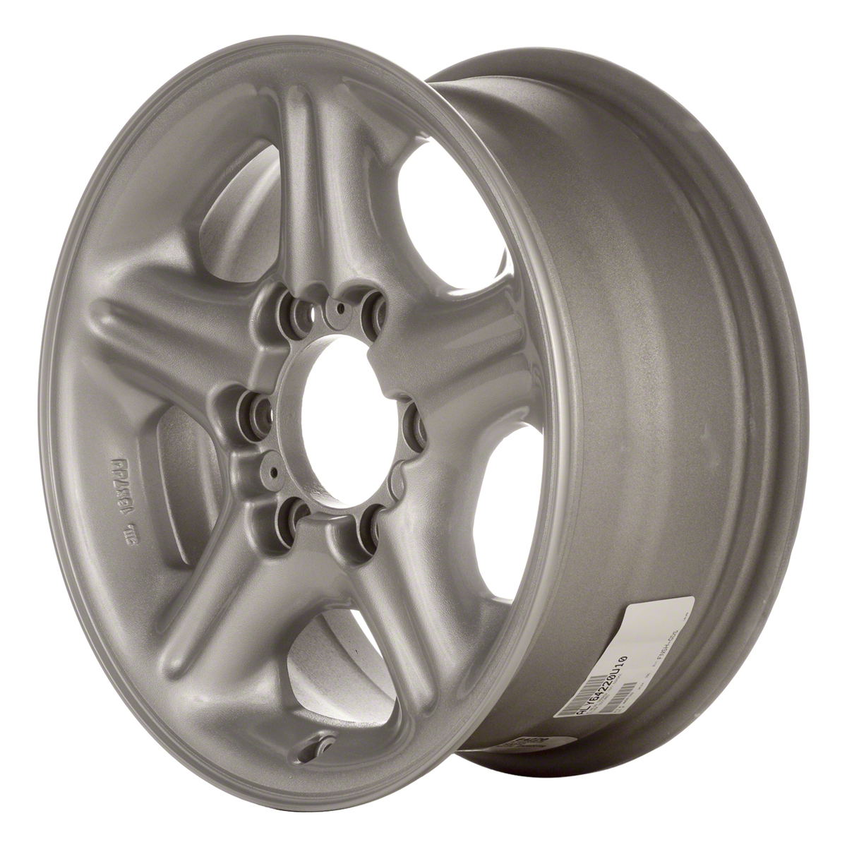OW-B4MXYT OEM & Replacement Wheel 16" 6x5.5 Silver Textured