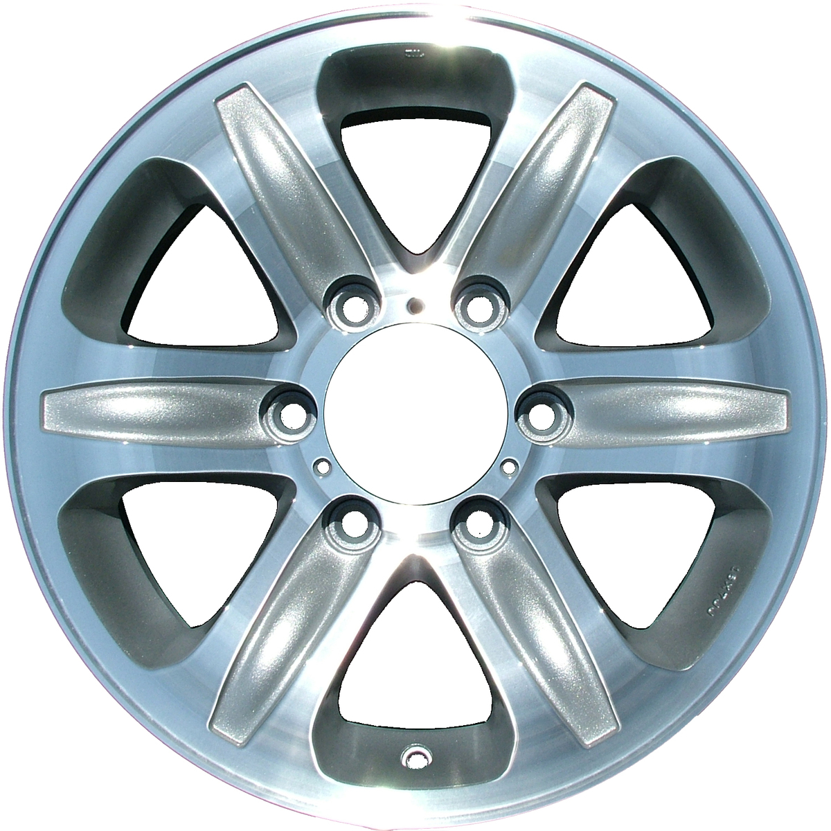 ALY64230U55 OEM & Replacement Wheel 16" 6x5.5 Sparkle Gold And Machined Face