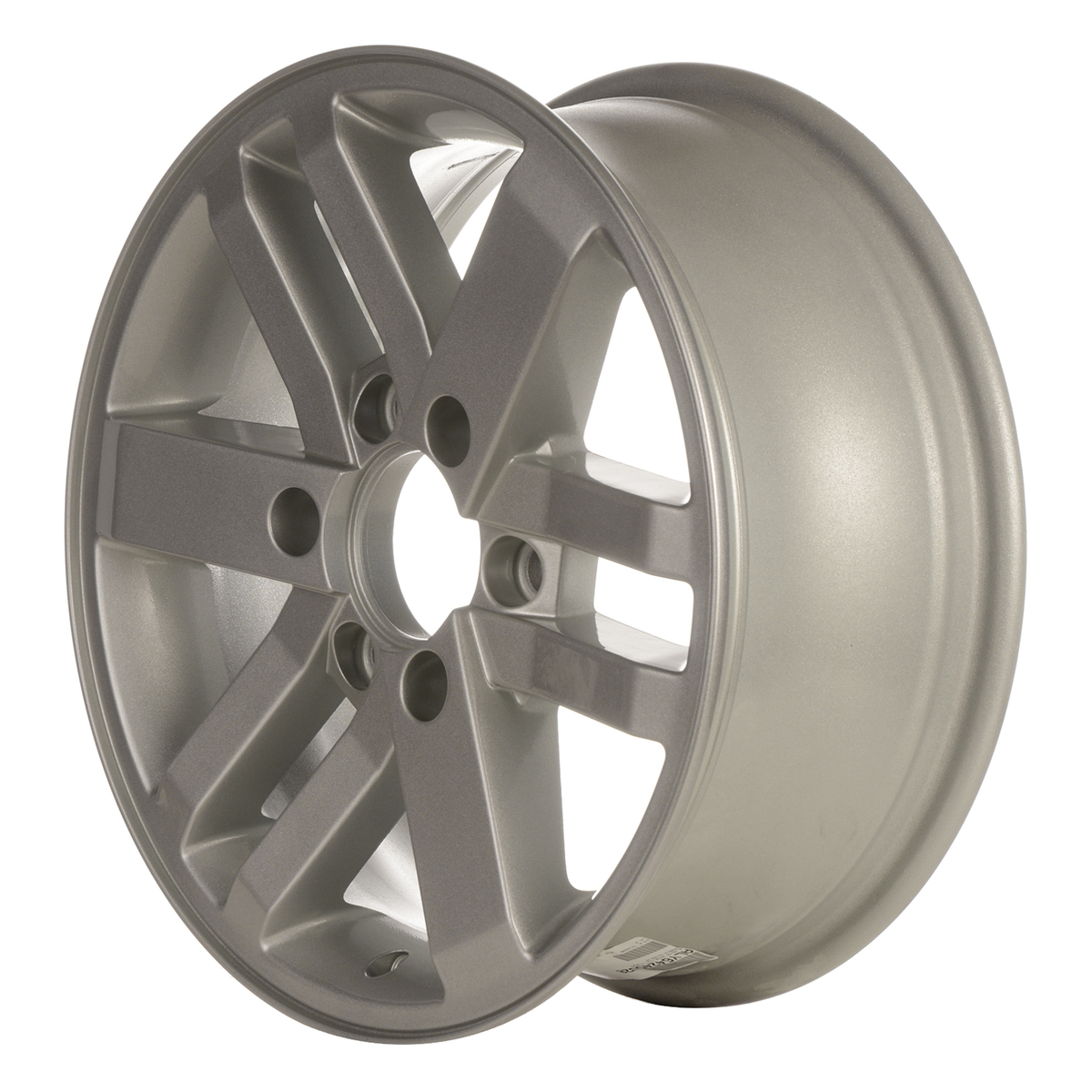 OW-VAUNBW OEM Factory Wheel 17" 6x5.5 Sparkle Silver Full Face