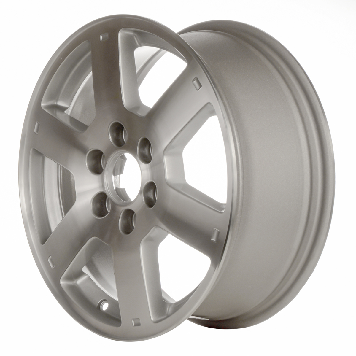 OW-AHYM5W-U10 Reconditioned OEM Wheel 17" 6x5.0 Machined And Silver