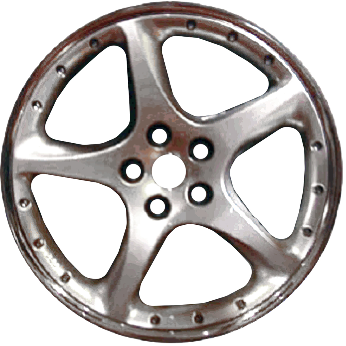 OW-FF4DXK OEM & Replacement Wheel 20" 5x4.75 Polished And Silver Hand Masked
