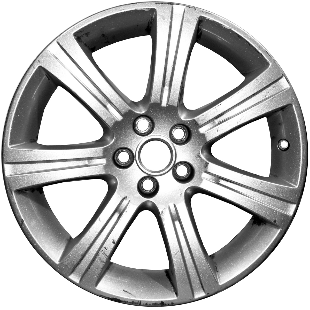 OW-TD3C2B OEM & Replacement Wheel 18" 5x108.0 Machined Lip Silver Spoke