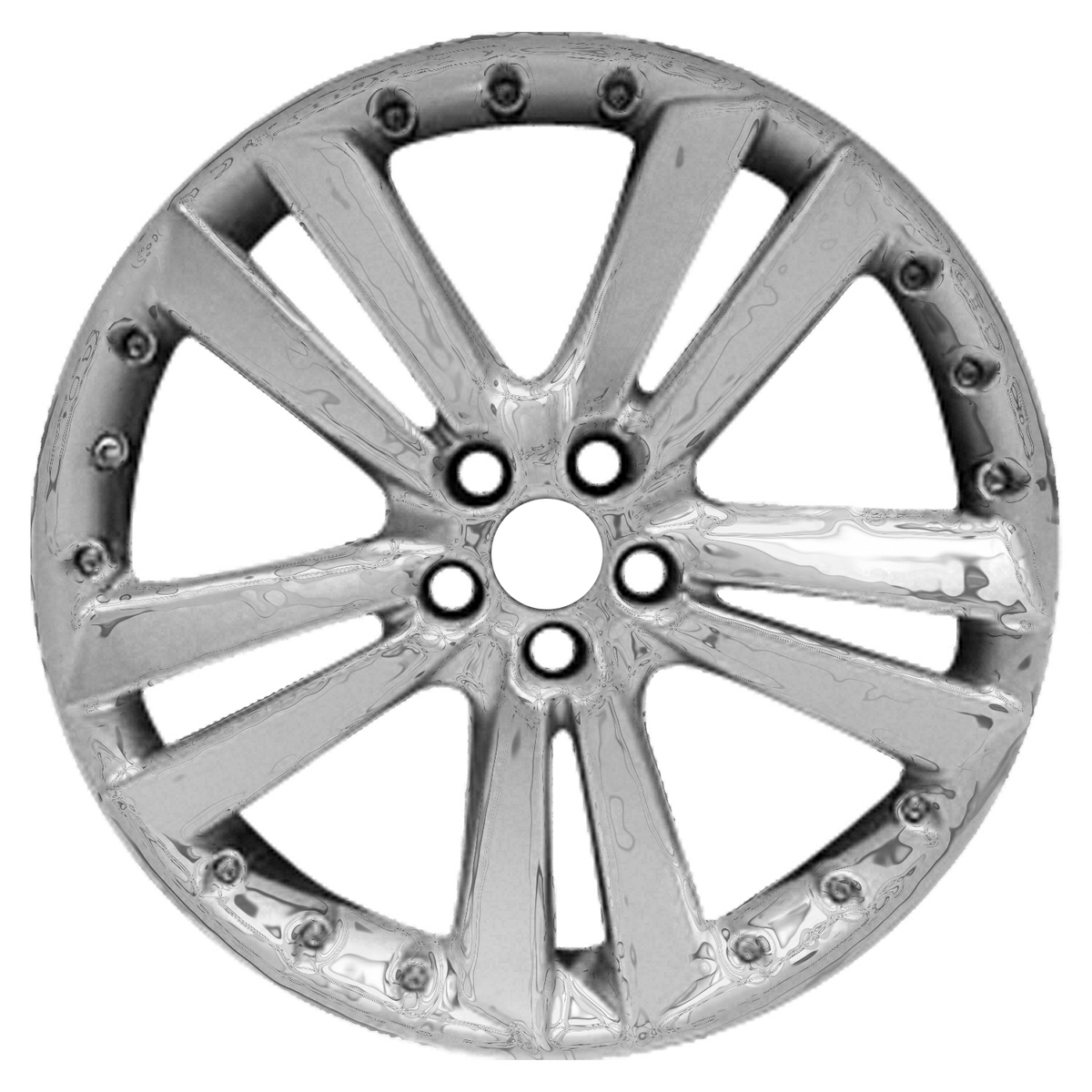 OW-KMAW6G OEM & Replacement Wheel 20" 5x108.0 All Painted Silver