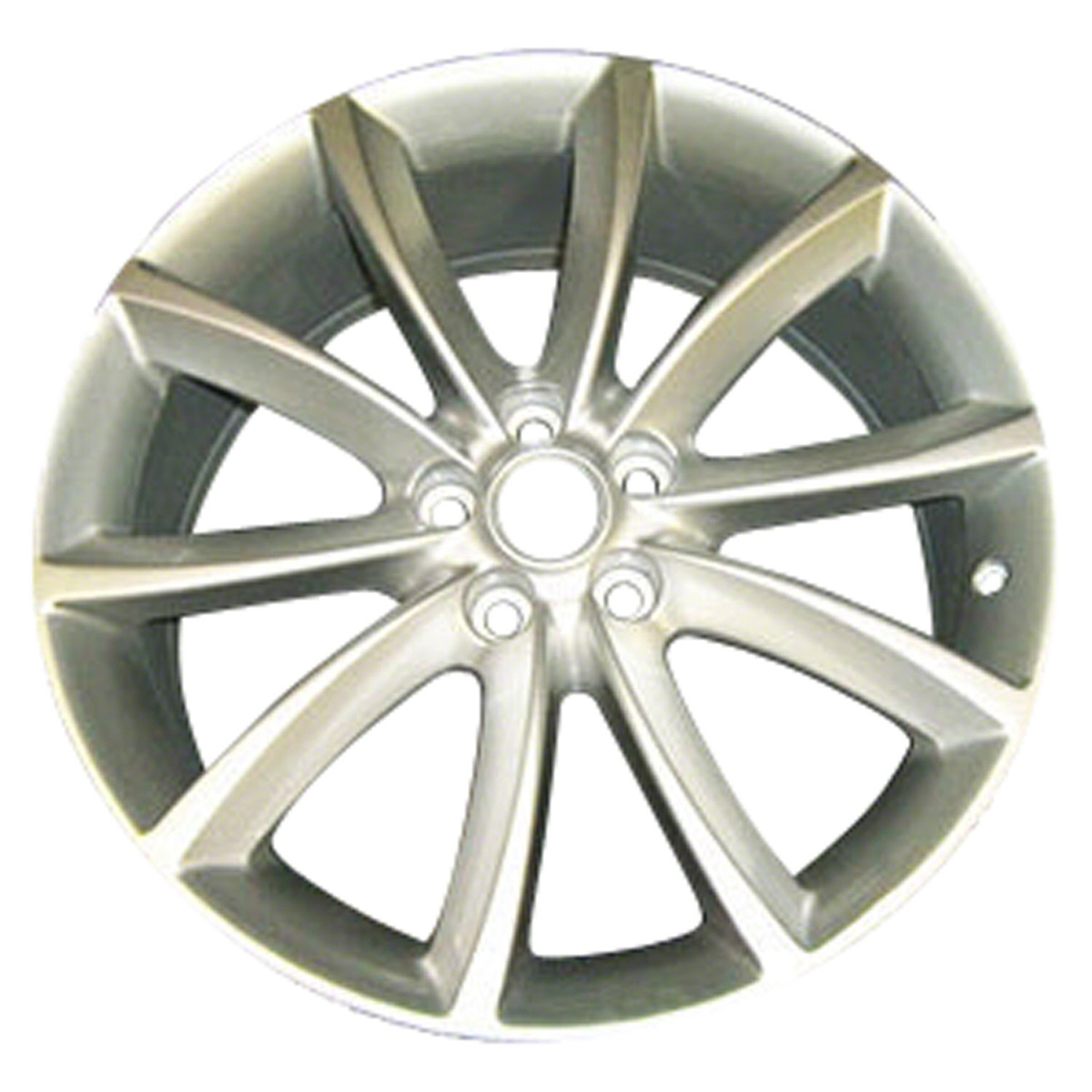 OW-FM4WFF OEM & Replacement Wheel 19" 5x108.0 All Painted Sparkle Silver