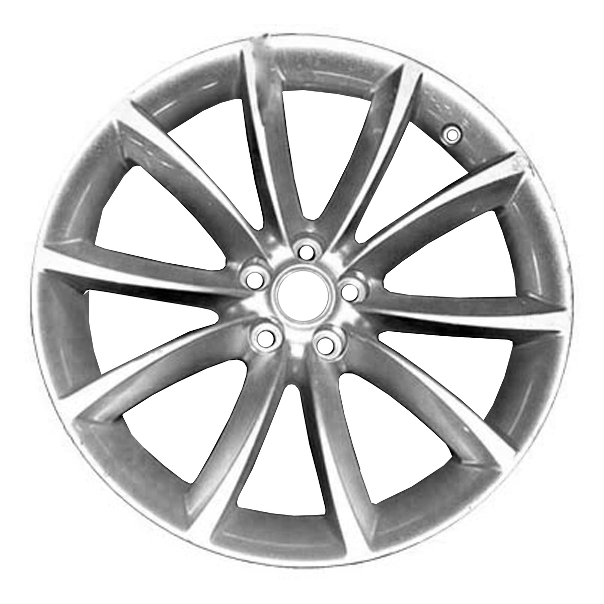 OW-RRFMM6 OEM Factory Wheel 19" 5x108.0 All Painted Bright Silver Metallic