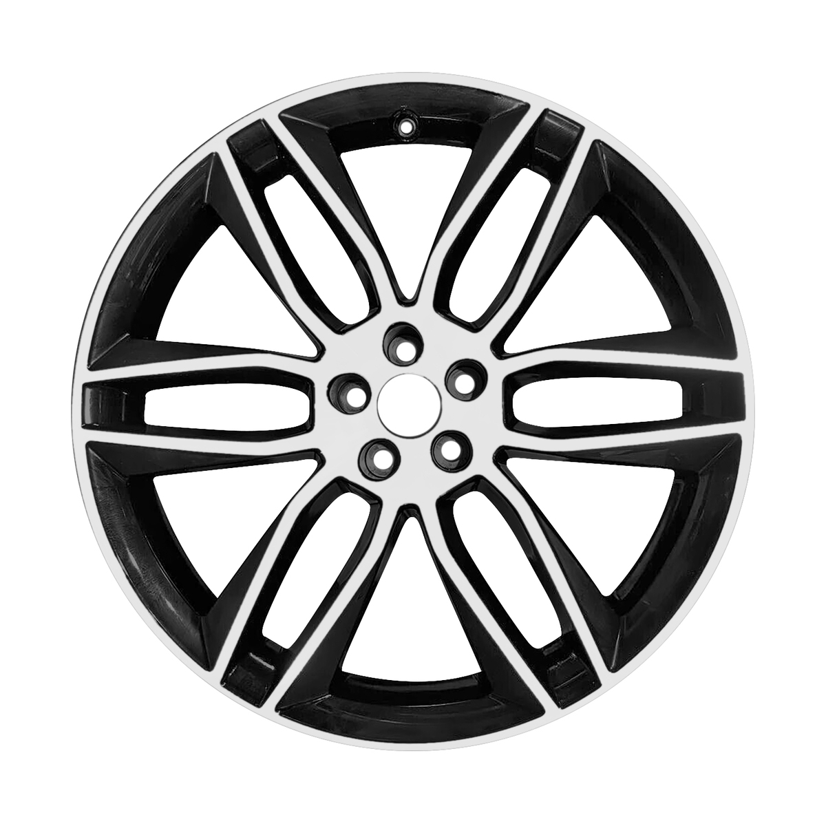 OW-SVA8RJ OEM & Replacement Wheel 20" 5x108.0 Machined Gloss Black