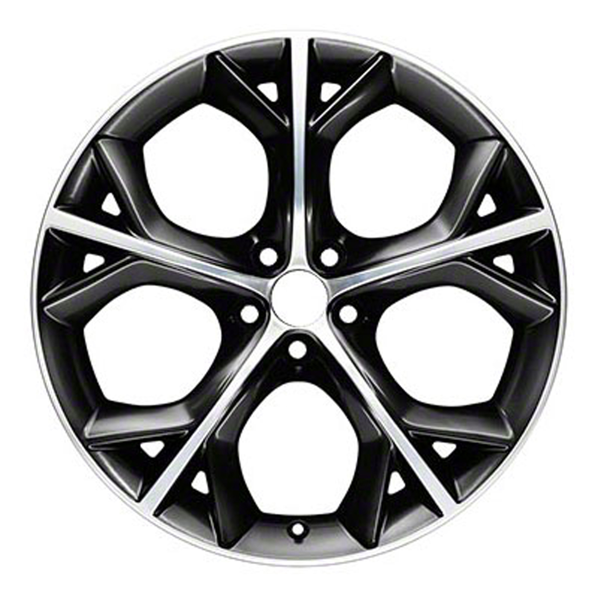 OW-J9QAM8 OEM Factory Wheel 20" 5x108.0 Polished And Black