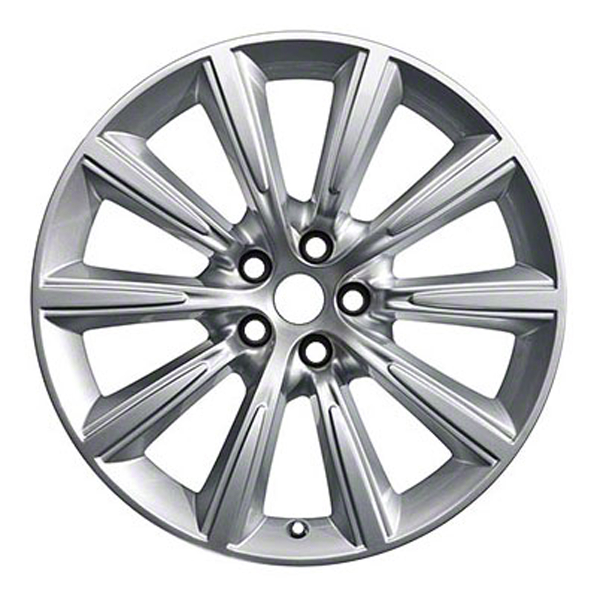 OW-CJ2XF7 OEM Factory Wheel 19" 5x108.0 All Painted Bright Silver