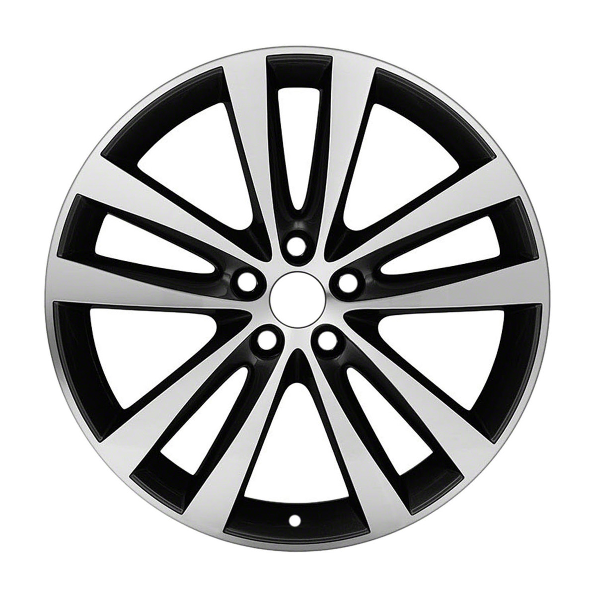 OW-8HADU5 OEM & Replacement Wheel 19" 5x108.0 Medium Smoked Hypersilver