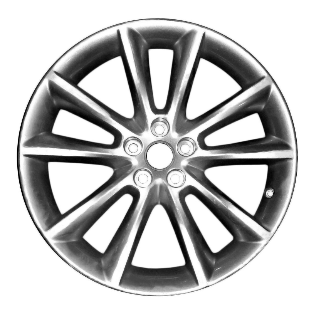 OW-Y8P3EH OEM Factory Wheel 19" 5x108.0 All Painted Bright Sparkle Silver Metallic