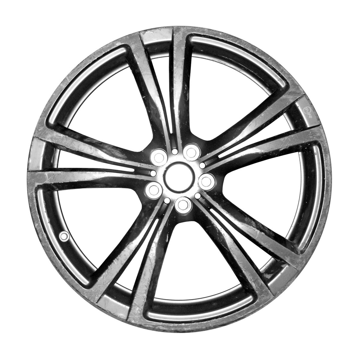 OW-H2MCTD OEM & Replacement Wheel 20" 5x108.0 All Painted Gloss Black