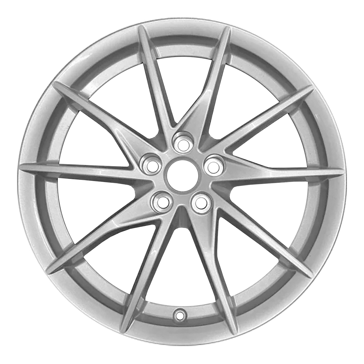 OW-S4N53X OEM & Replacement Wheel 18" 5x108.0 All Painted Sparkle Silver