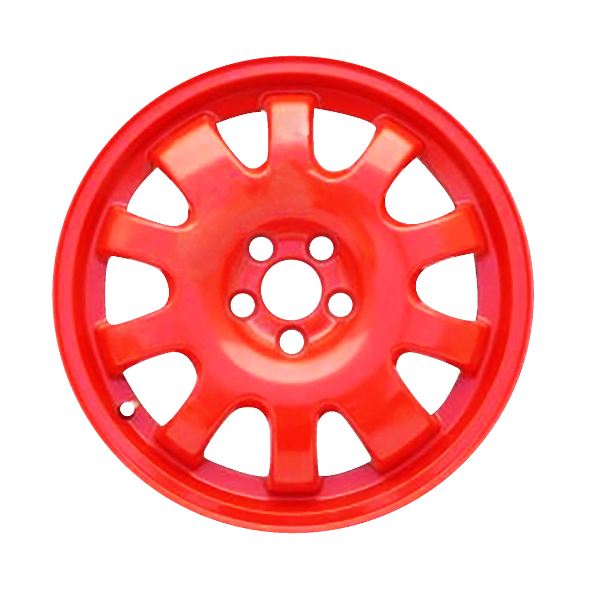 ALY59748U70 OEM & Replacement Wheel 18" 5x108.0 All Painted Red Orange