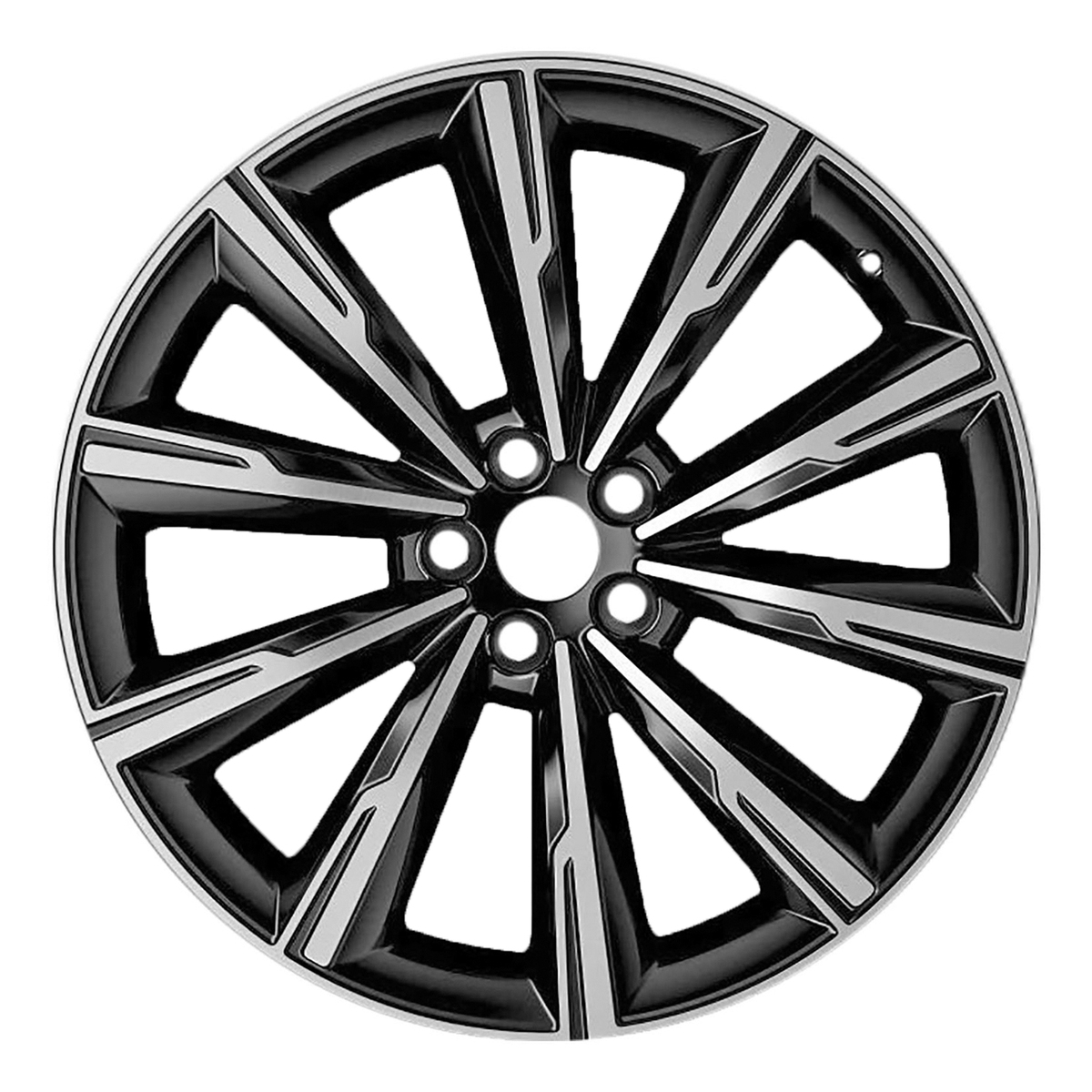 OW-A9BH9R-U45 OEM & Replacement Wheel 20" 5x108.0 Machined Gloss Black