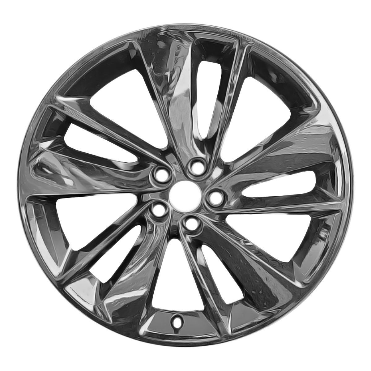 OW-9JWVYB OEM & Replacement Wheel 20" 5x108.0 All Painted Gloss Black