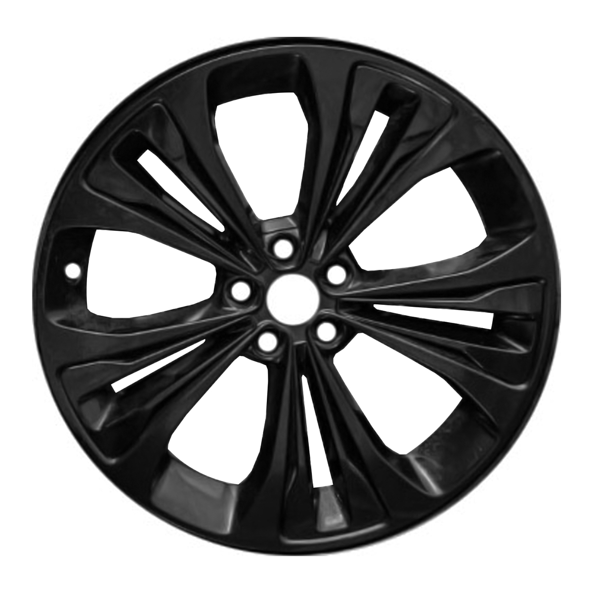 OW-P4VE2S OEM & Replacement Wheel 20" 5x108.0 All Painted Black