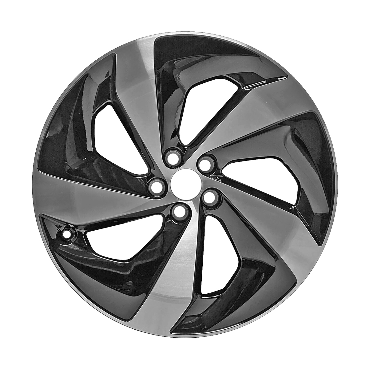 OW-3XZ4XF OEM Factory Wheel 19" 5x108.0 Machined Gloss Black