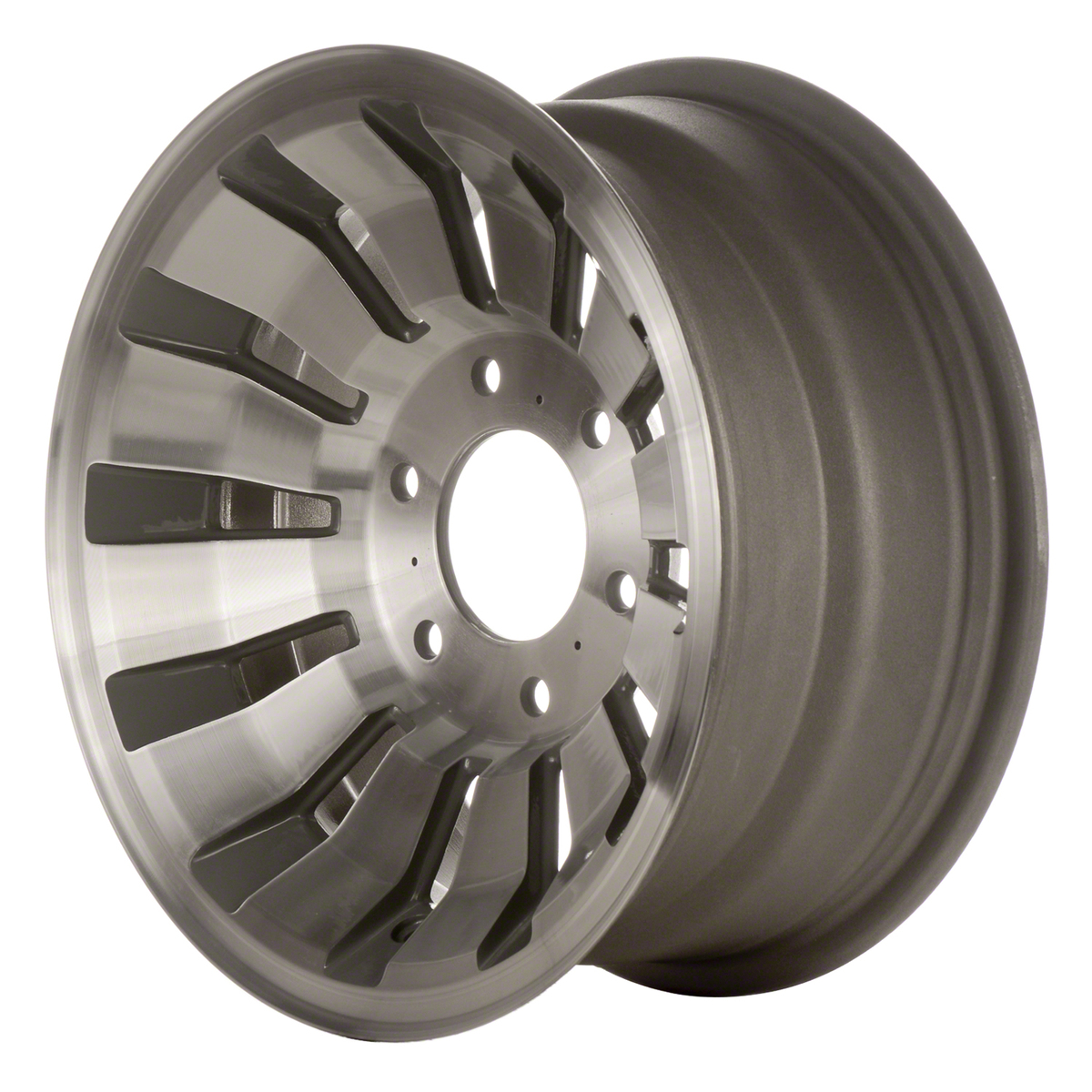 ALY01190U10 OEM & Replacement Wheel 15" 6x5.5 Gray With Black Specks