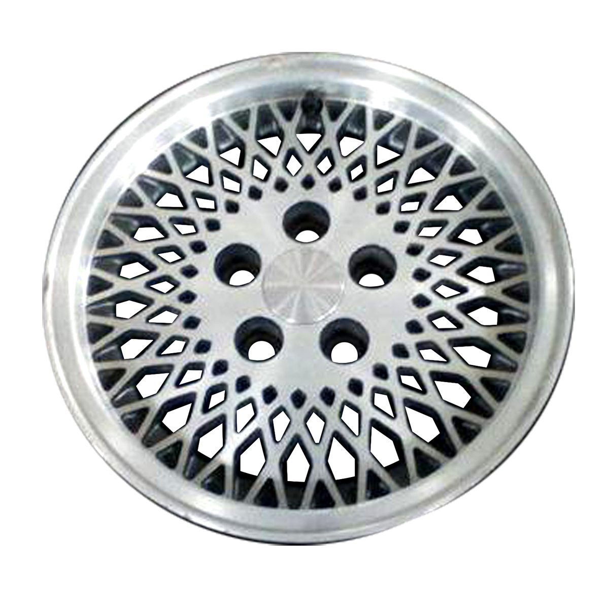 ALY01513U45 OEM & Replacement Wheel 15" 5x4.5 Machined Flange Black