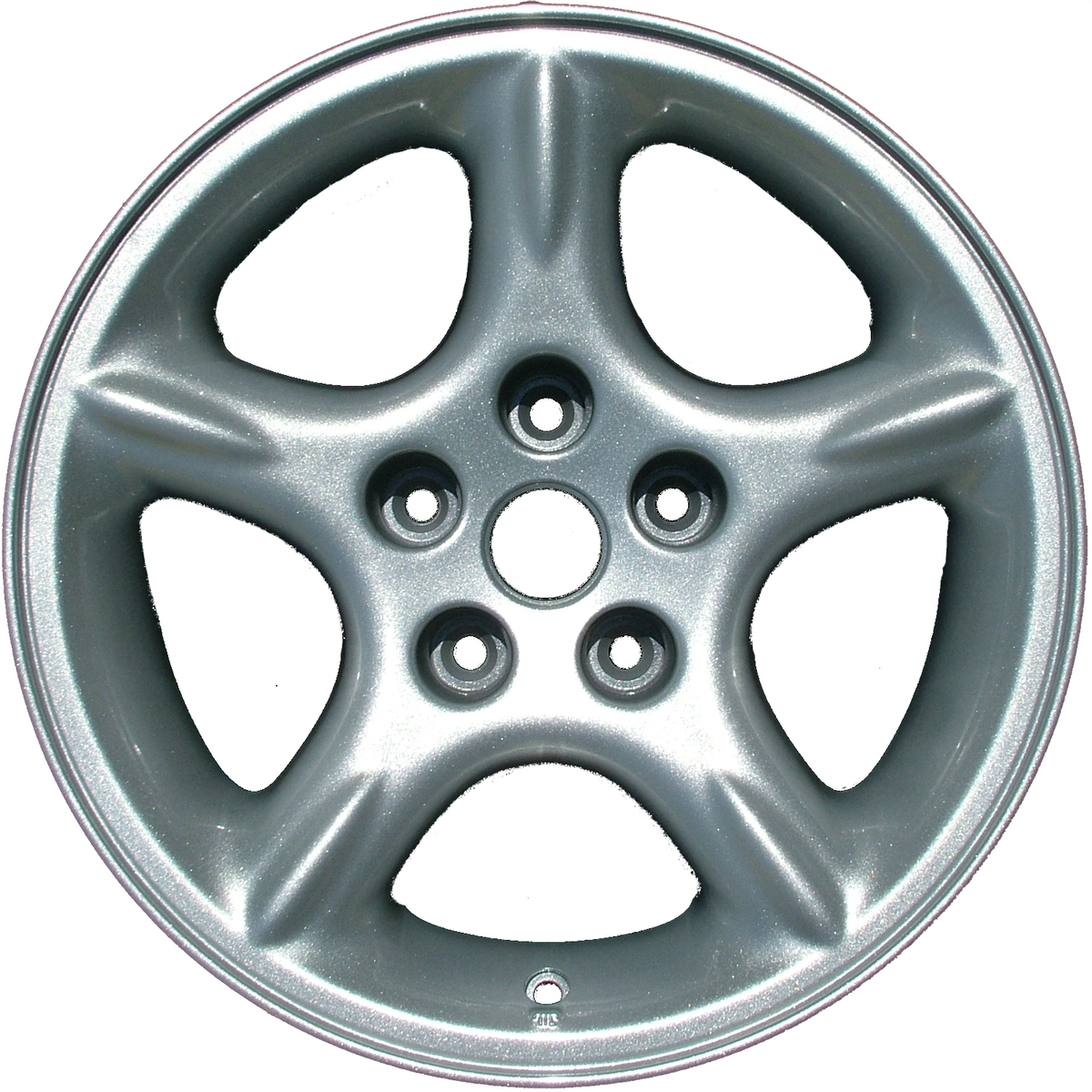 ALY09025U30 OEM & Replacement Wheel 16" 5x4.5 Gray Charcoal Textured Machined Lip