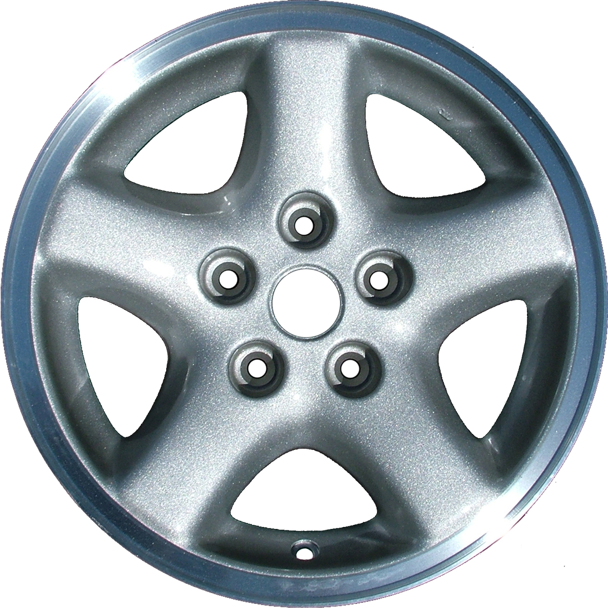 OW-A2Q9SN-U10 OEM Factory Wheel 15" 5x4.5 Silver W/machined Lip